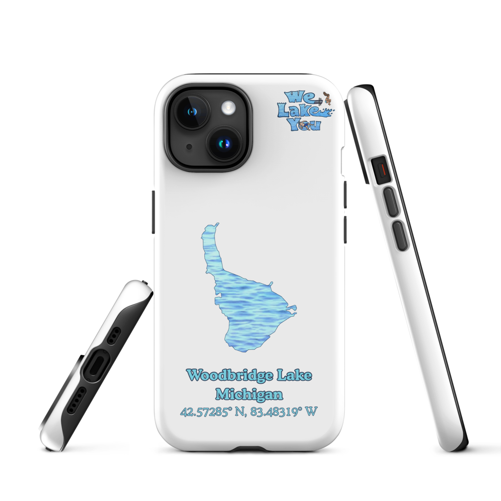 Tough Case for iPhone® 15 and 16 with Woodbridge Lake