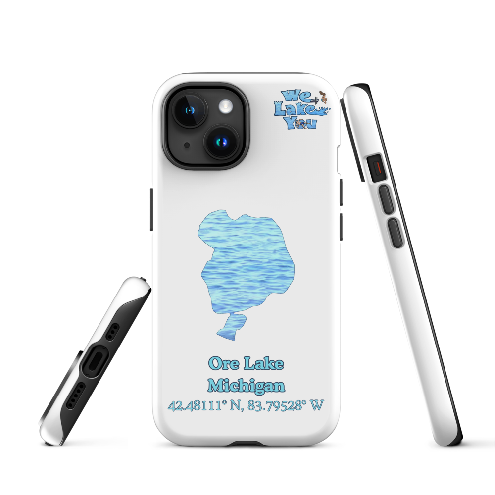Tough Case for iPhone® 15 and 16 with Ore Lake