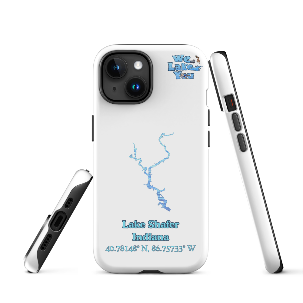 Tough Case for iPhone® 15 and 16 with Lake Shafer