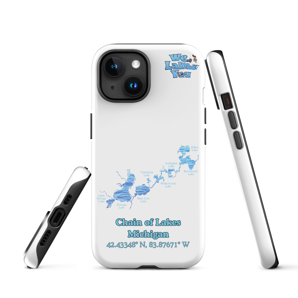 Chain of Lakes iPhone® Tough Case