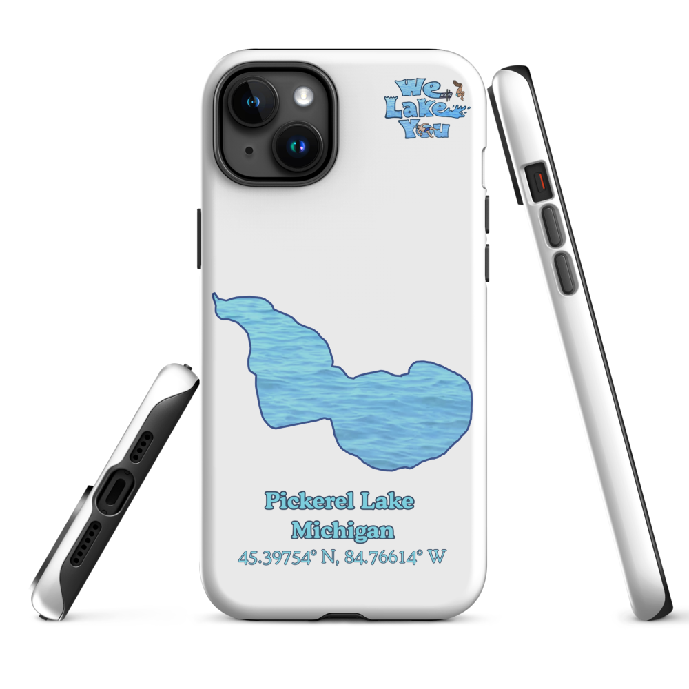 Tough Case for iPhone® 15 and 16 with Pickerel Lake