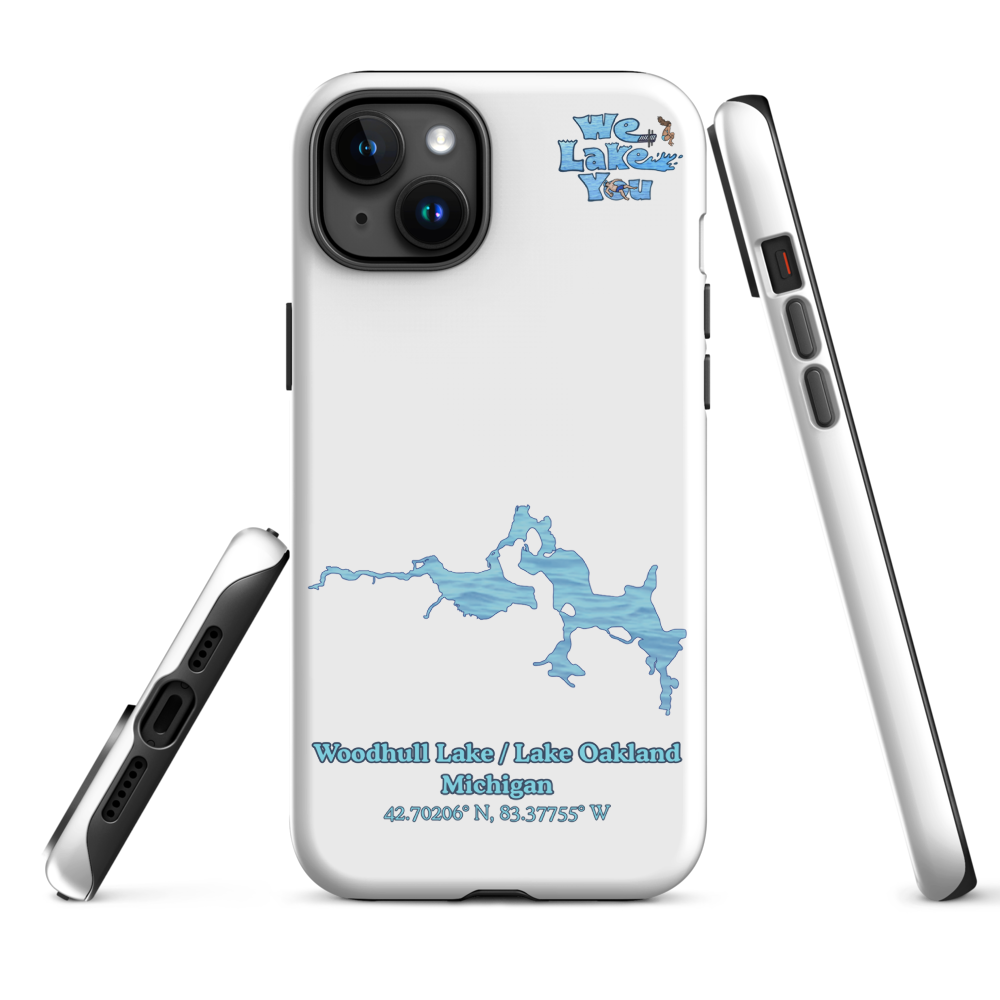 Tough Case for iPhone® 15 and 16 with Woodhull Lake / Lake Oakland