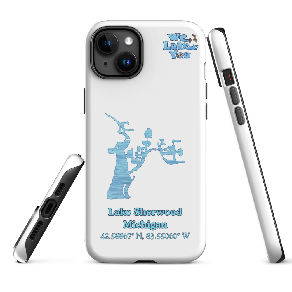 Tough Case for iPhone® 15 and 16 with Lake Sherwood