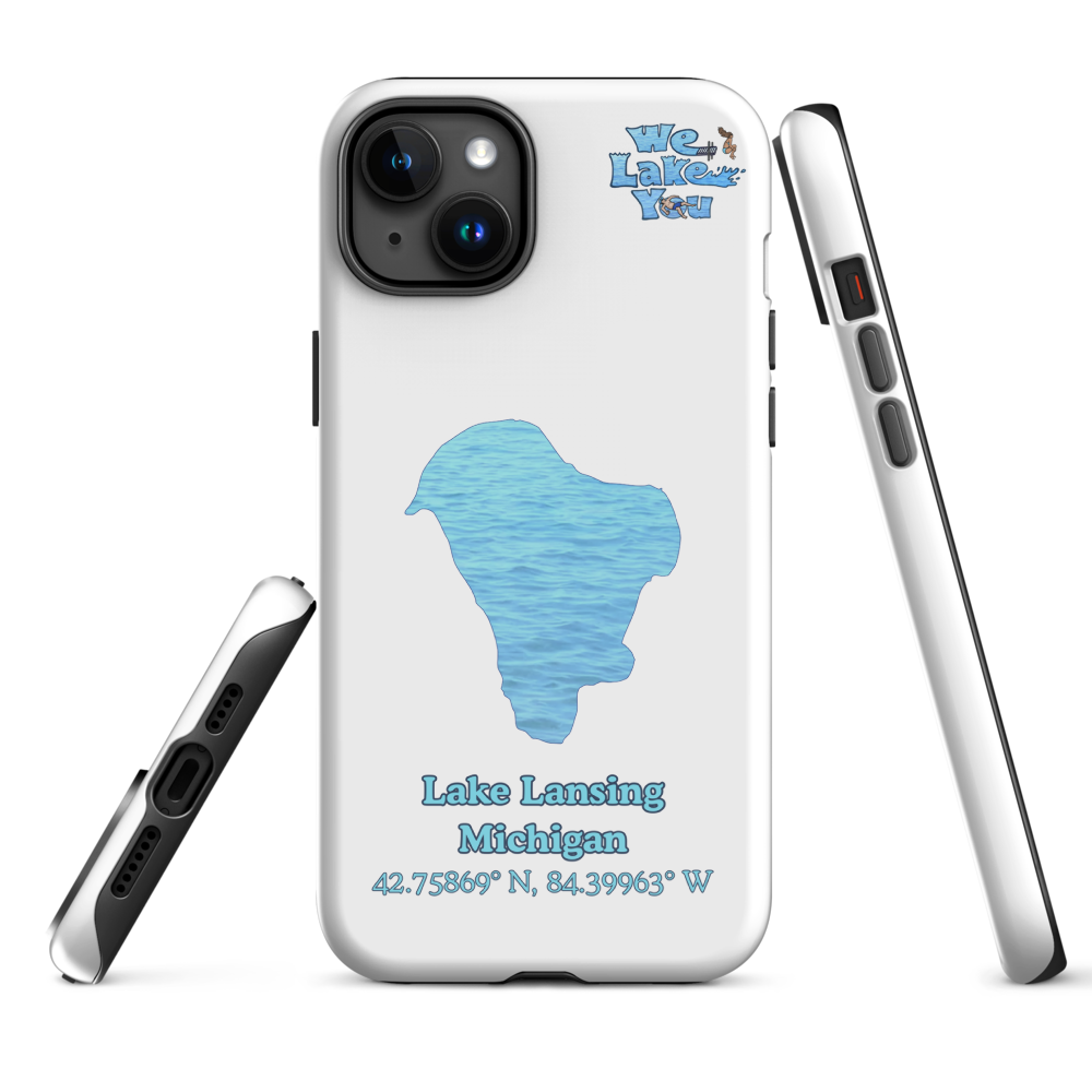 Tough Case for iPhone® 15 and 16 with Lake Lansing