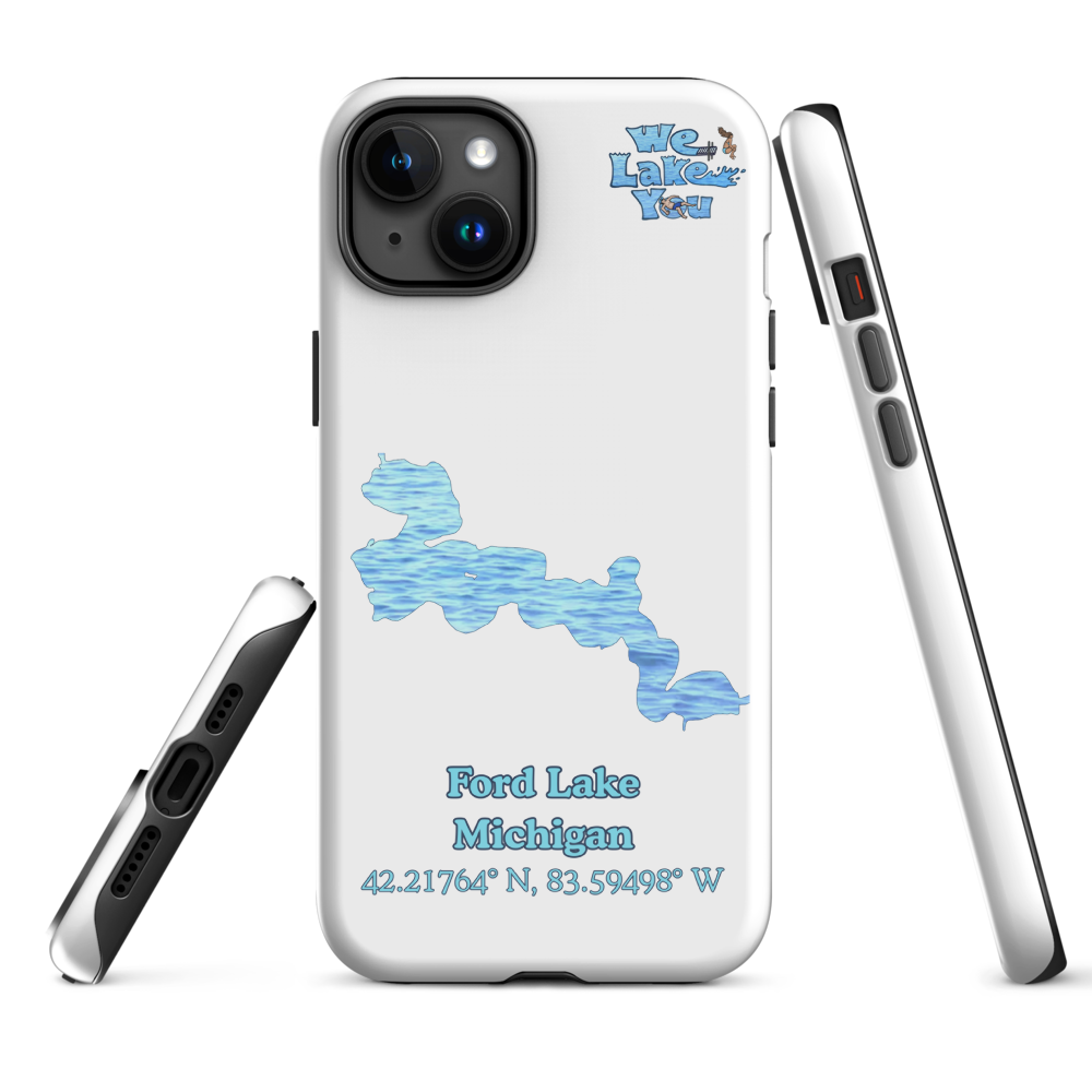 Tough Case for iPhone® 15 and 16 with Ford Lake
