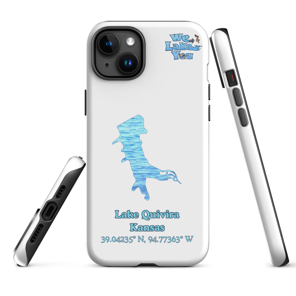 Tough Case for iPhone® 15 and 16 with Lake Quivira