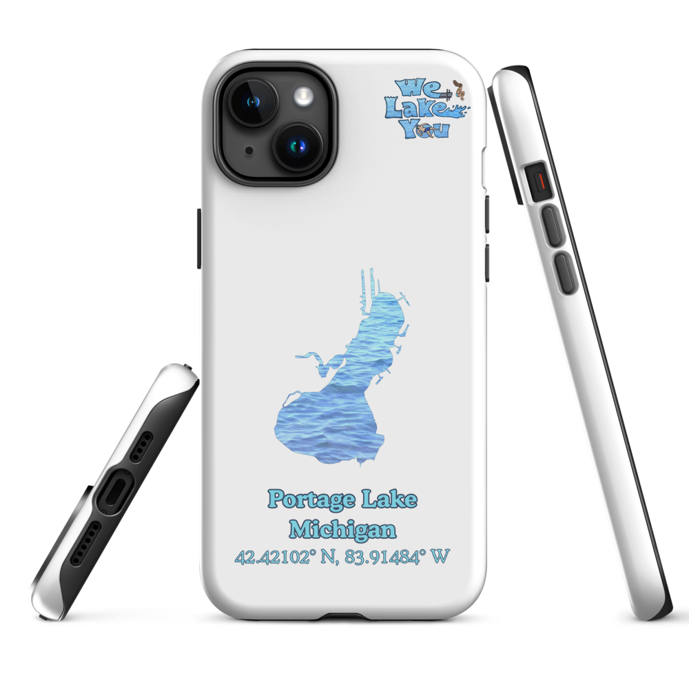 Tough Case for iPhone® 15 and 16 with Portage Lake