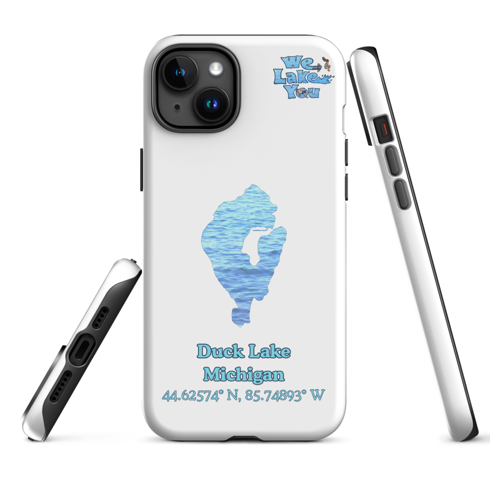 Tough Case for iPhone® 15 and 16 with Duck Lake