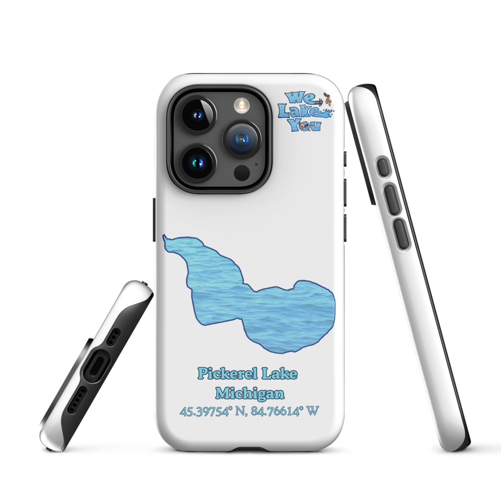 Tough Case for iPhone® 15 and 16 with Pickerel Lake