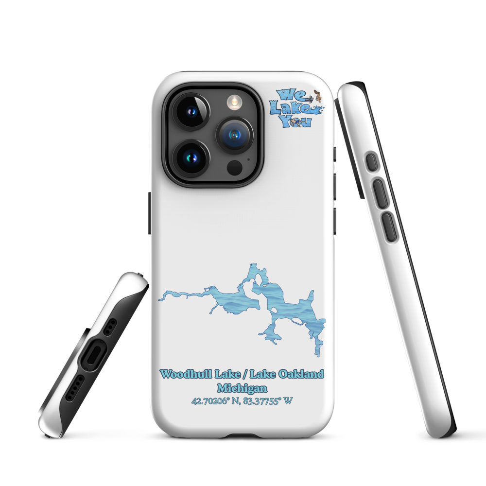 Tough Case for iPhone® 15 and 16 with Woodhull Lake / Lake Oakland