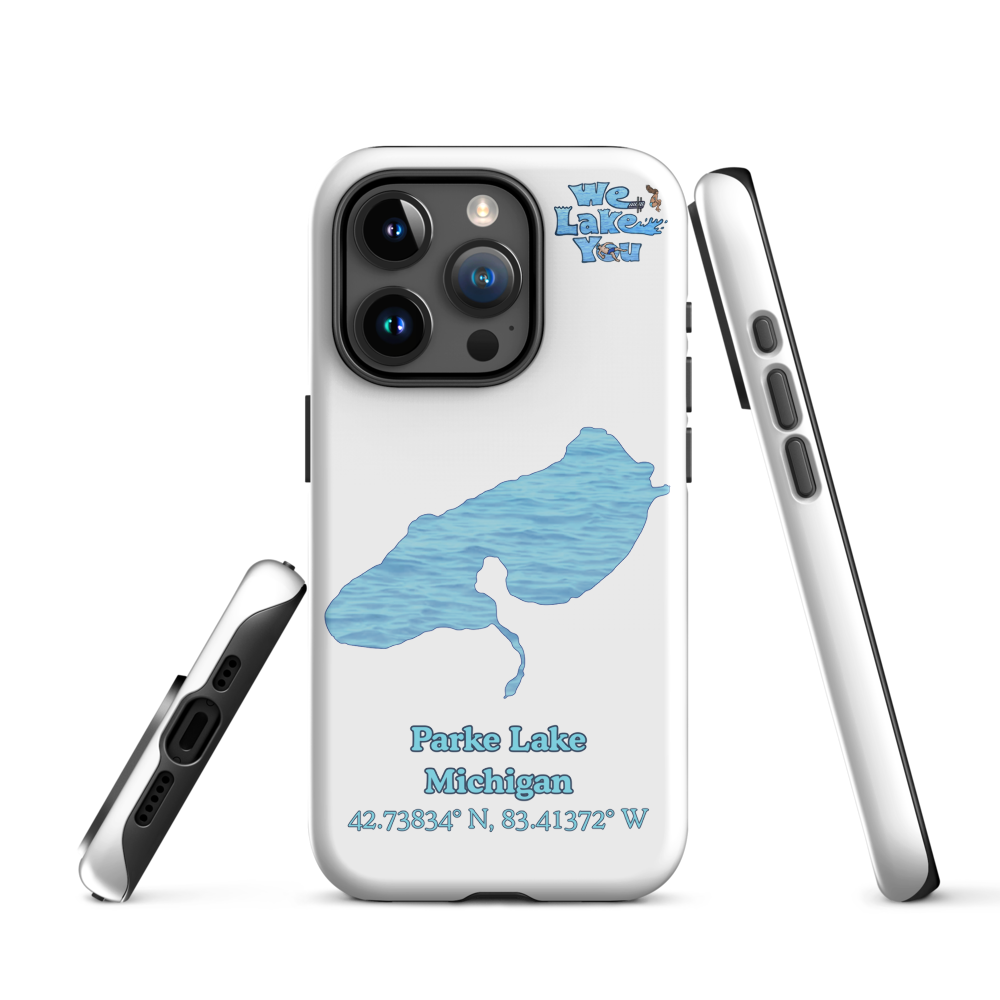 Tough Case for iPhone® 15 and 16 with Parke Lake