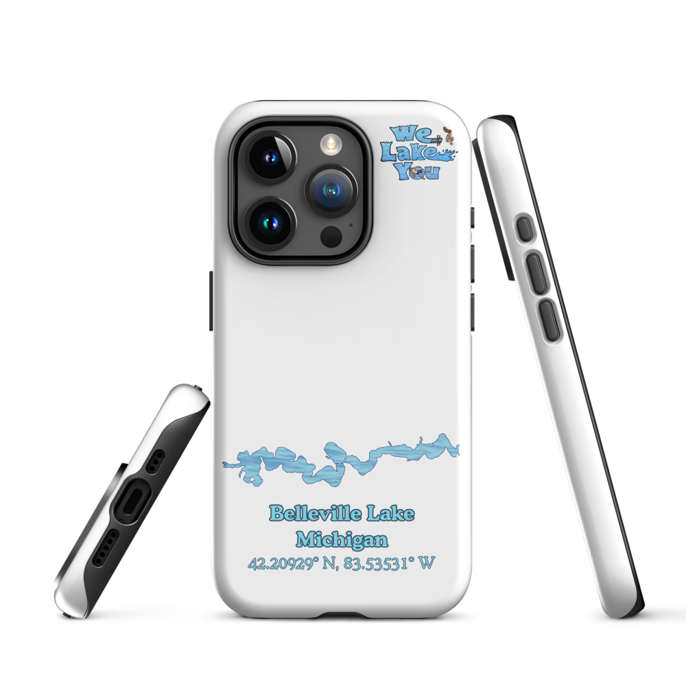 Tough Case for iPhone® 15 and 16 with Belleville Lake