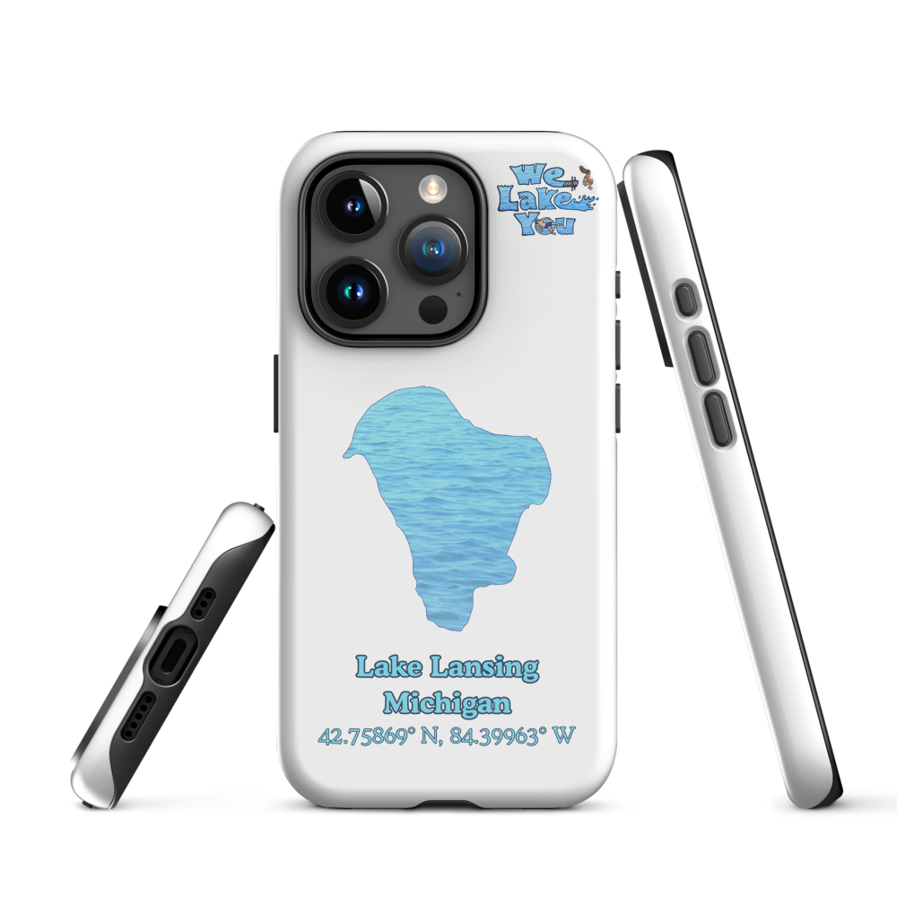 Tough Case for iPhone® 15 and 16 with Lake Lansing