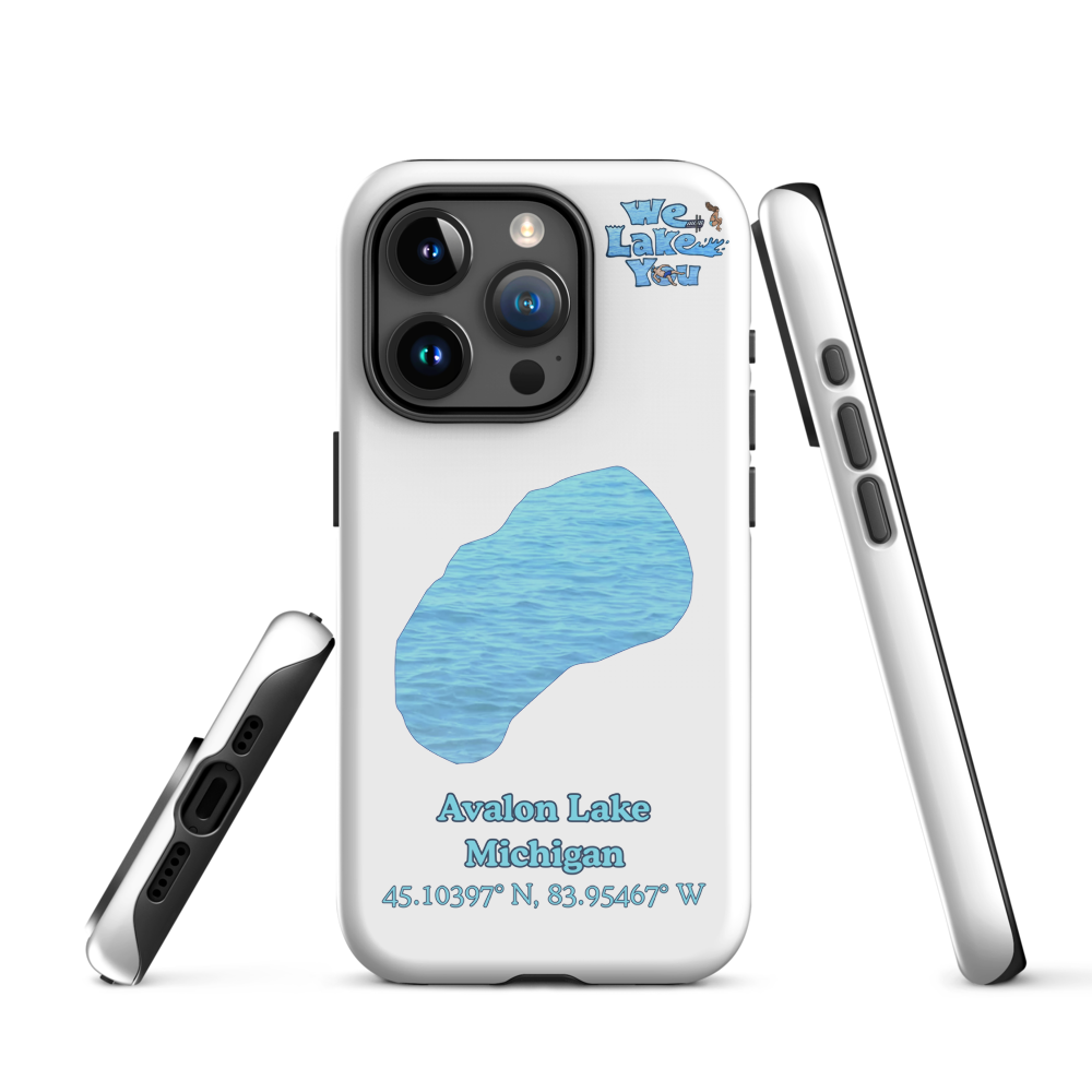 Tough Case for iPhone® 15 and 16 with Avalon Lake