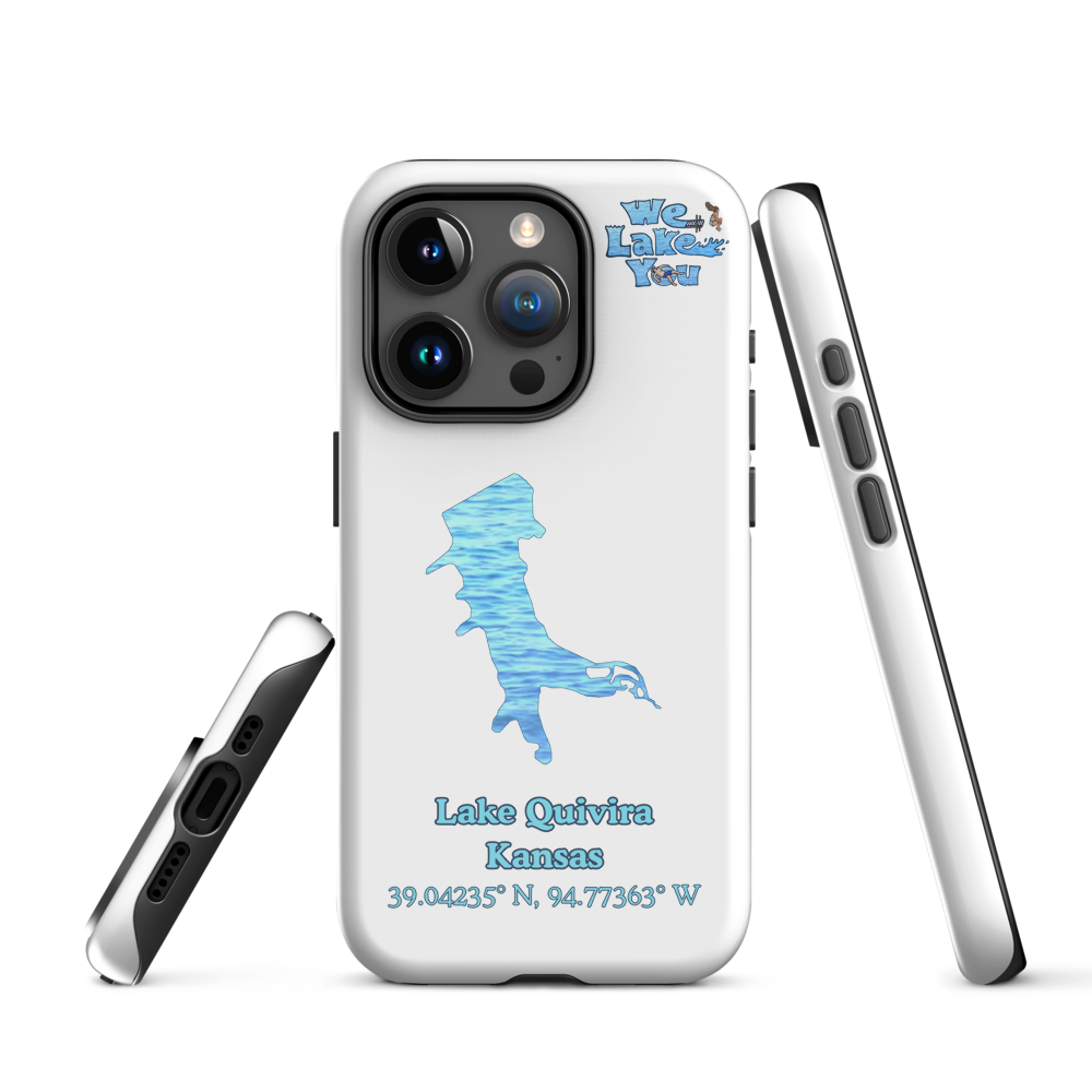 Tough Case for iPhone® 15 and 16 with Lake Quivira