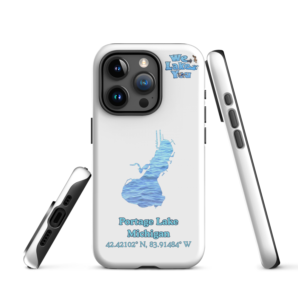 Tough Case for iPhone® 15 and 16 with Portage Lake