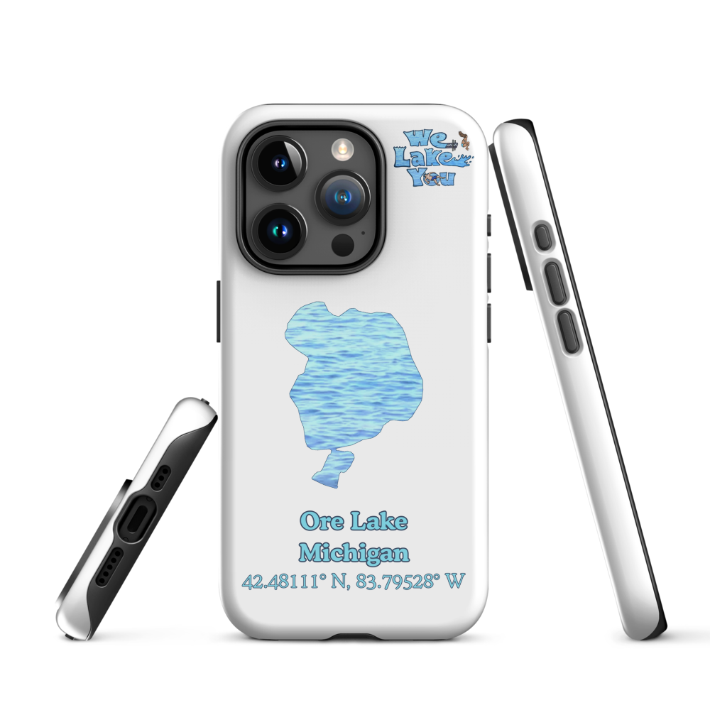 Tough Case for iPhone® 15 and 16 with Ore Lake