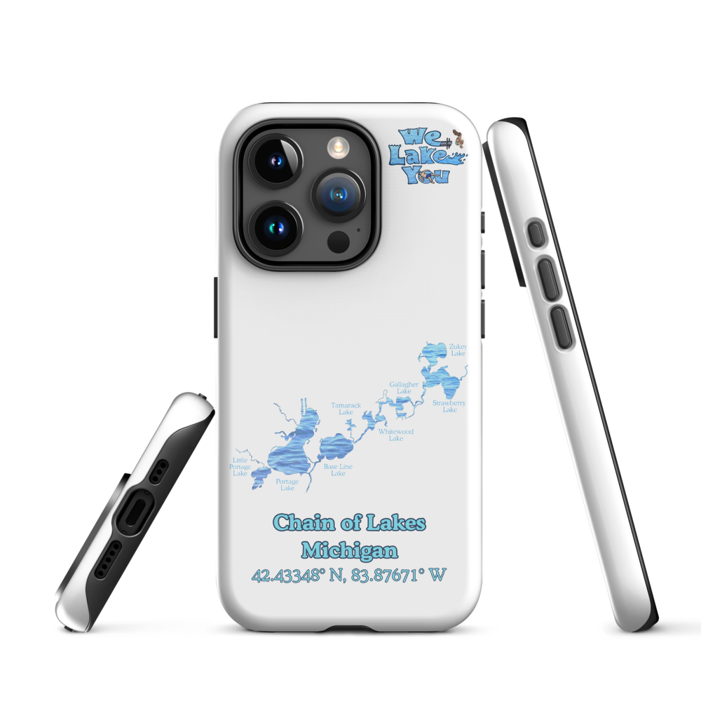 Chain of Lakes iPhone® Tough Case