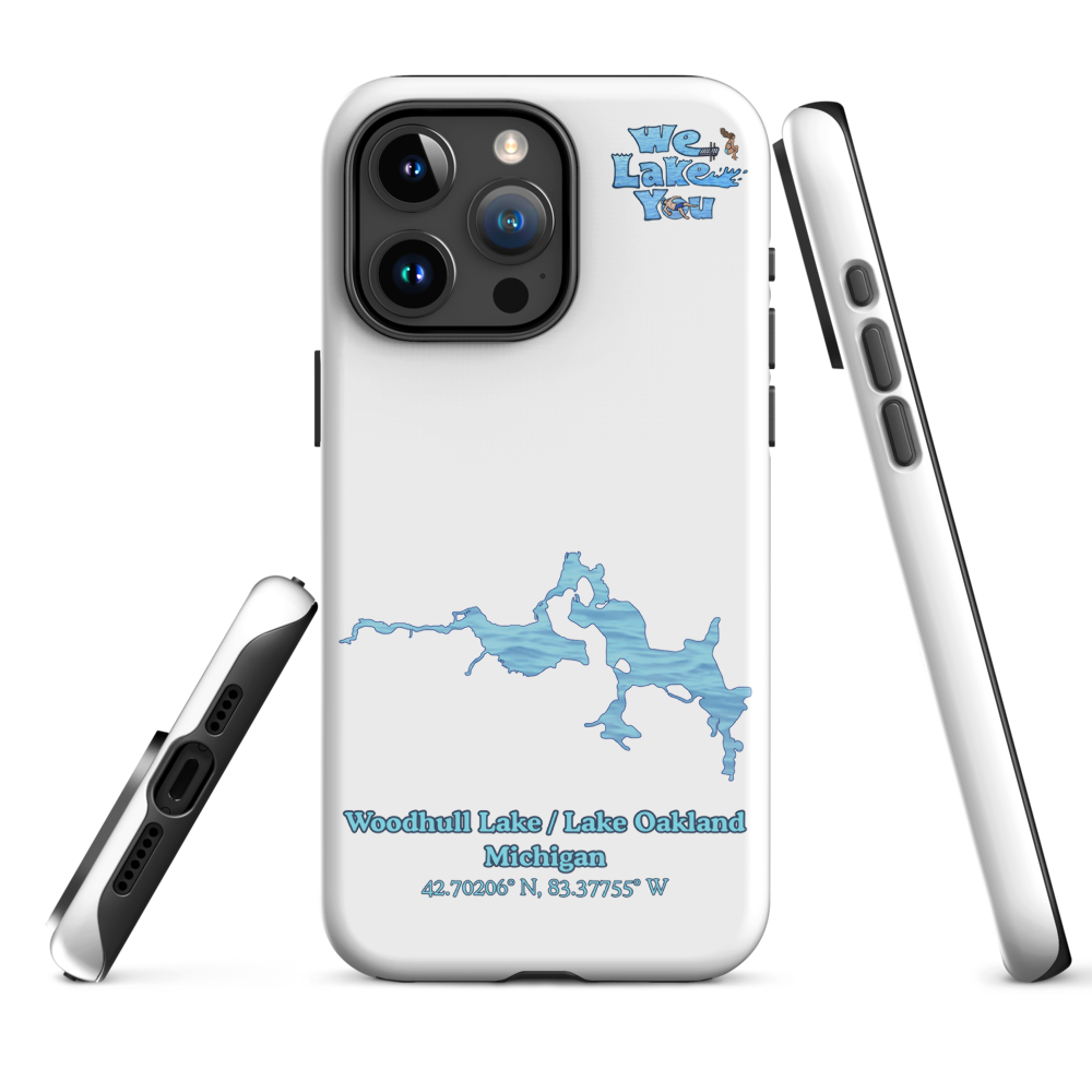 Tough Case for iPhone® 15 and 16 with Woodhull Lake / Lake Oakland