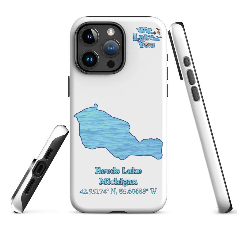 Tough Case for iPhone® 15 and 16 with Reeds Lake