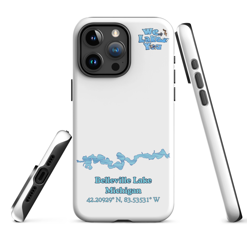 Tough Case for iPhone® 15 and 16 with Belleville Lake