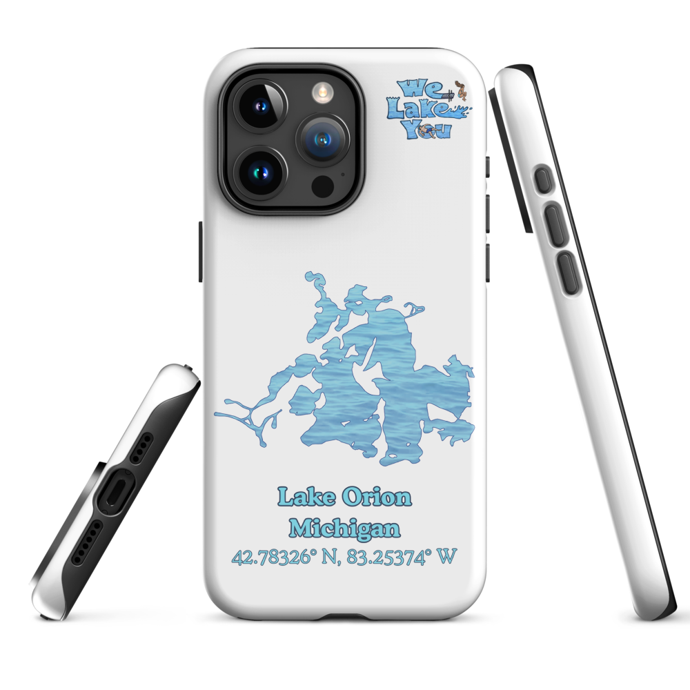 Tough Case for iPhone® 15 and 16 with Lake Orion