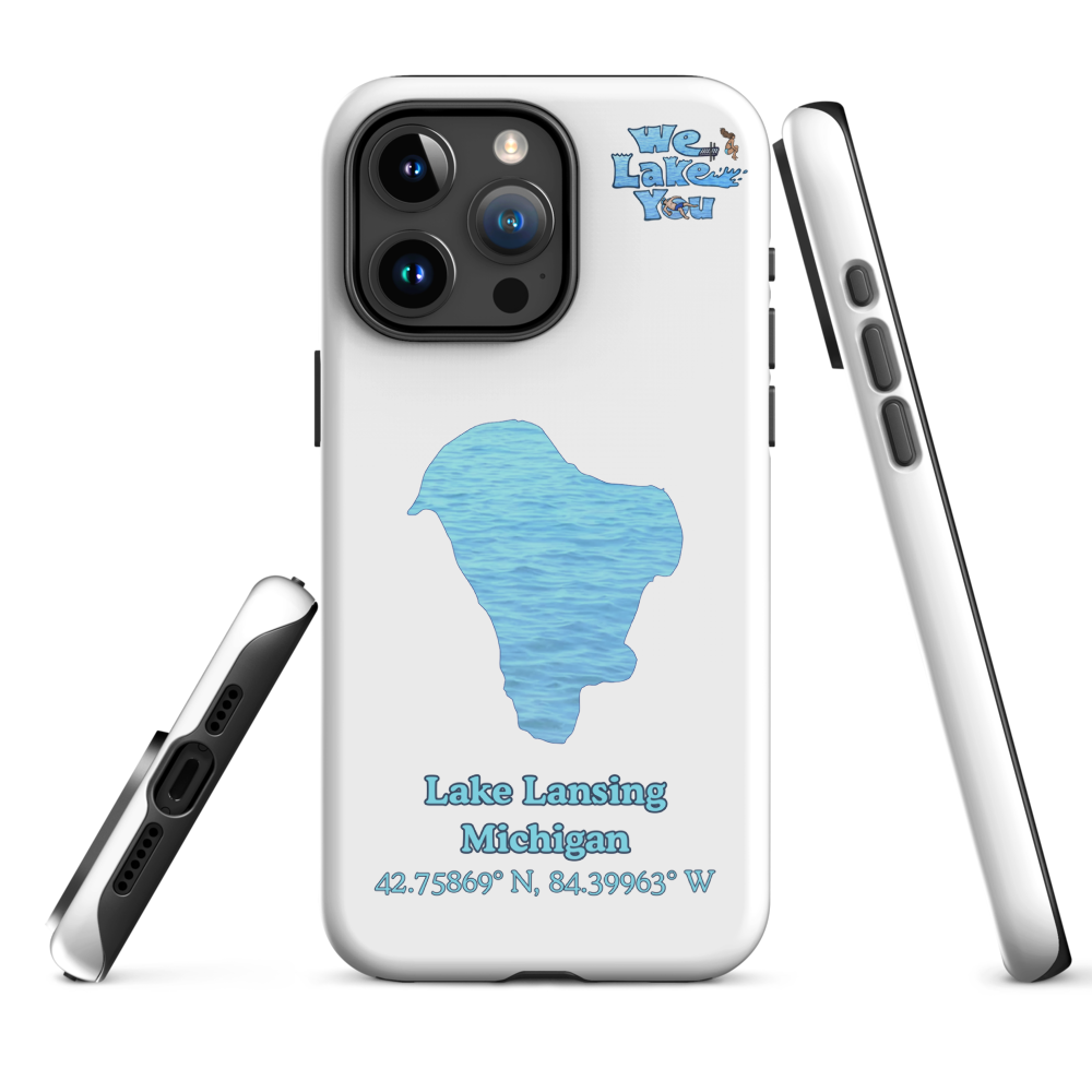 Tough Case for iPhone® 15 and 16 with Lake Lansing