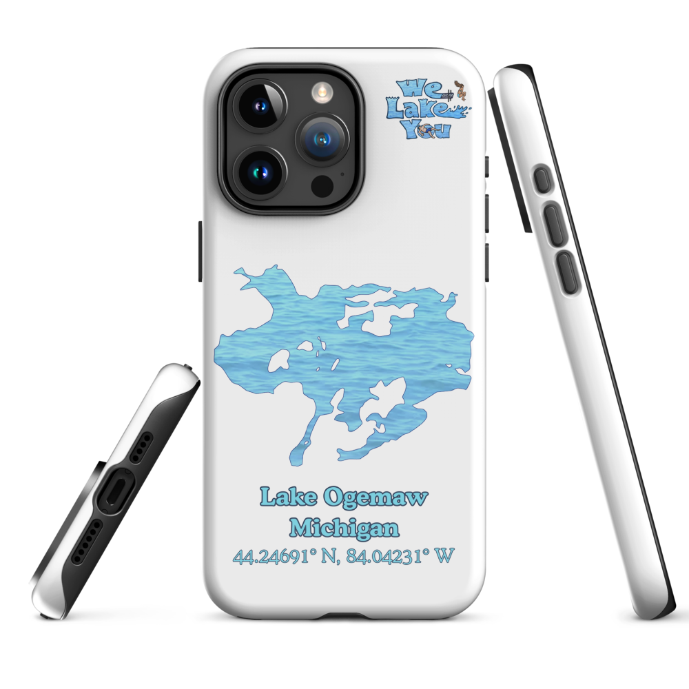 Tough Case for iPhone® 15 and 16 with Lake Ogemaw