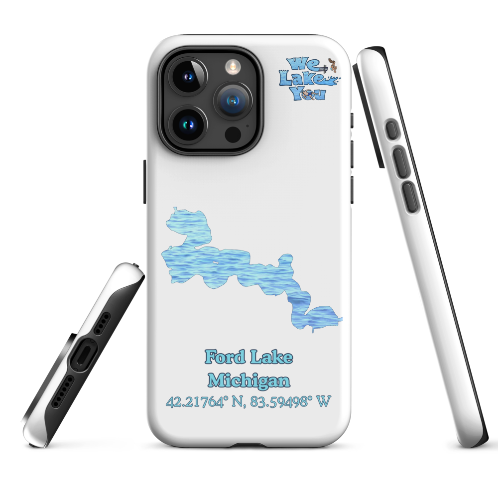 Tough Case for iPhone® 15 and 16 with Ford Lake