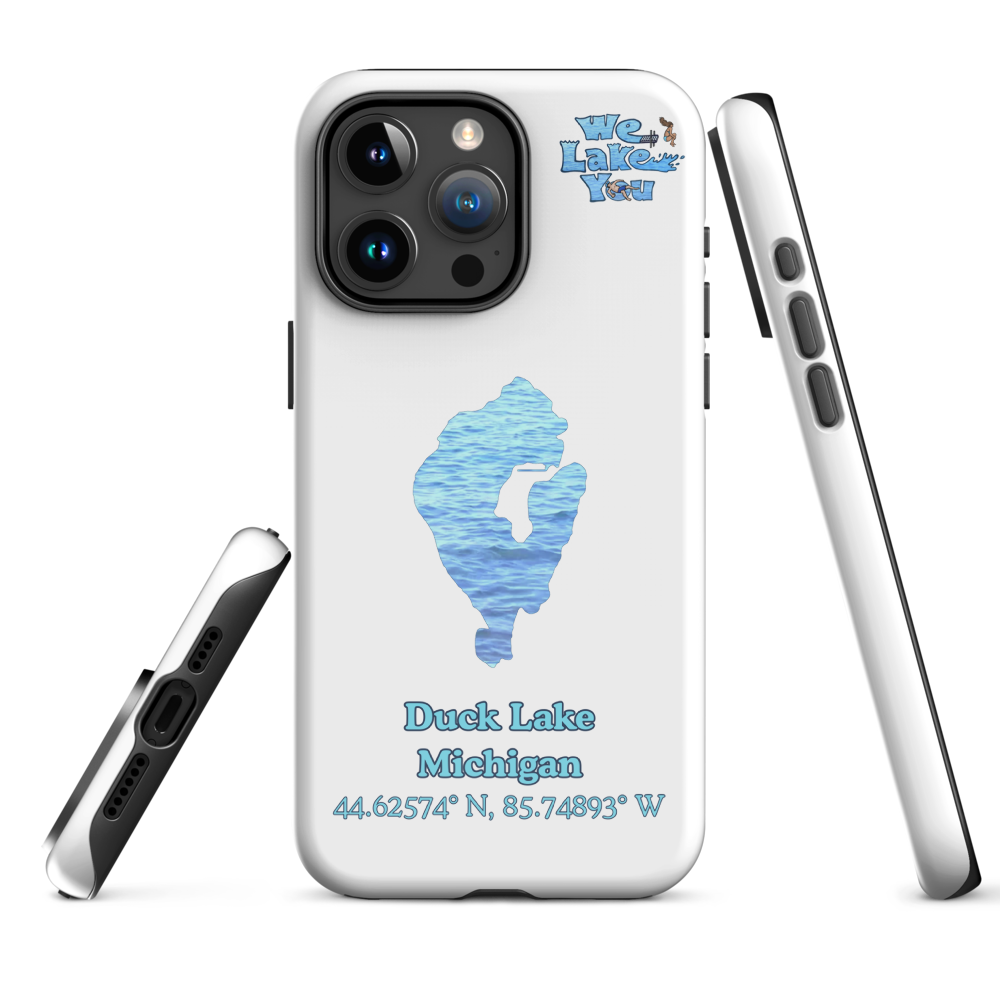 Tough Case for iPhone® 15 and 16 with Duck Lake