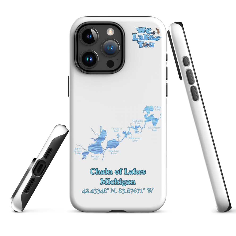 Chain of Lakes iPhone® Tough Case