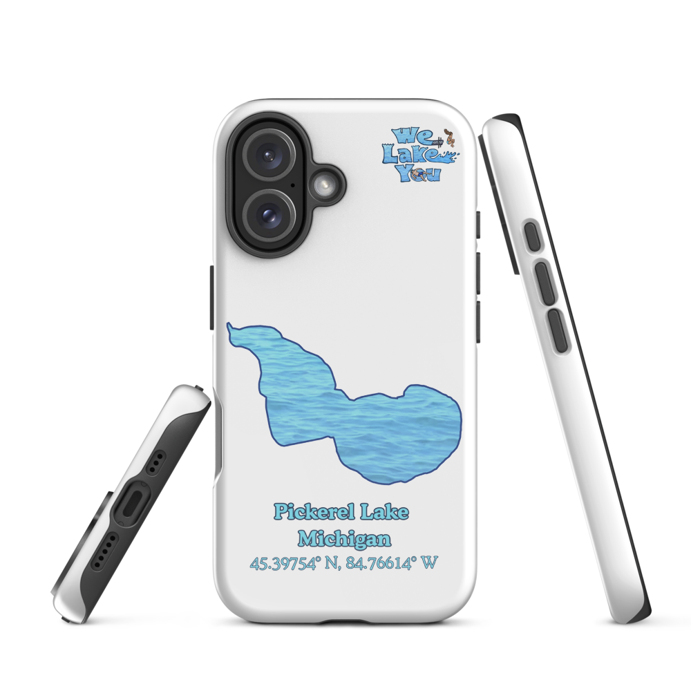 Tough Case for iPhone® 15 and 16 with Pickerel Lake