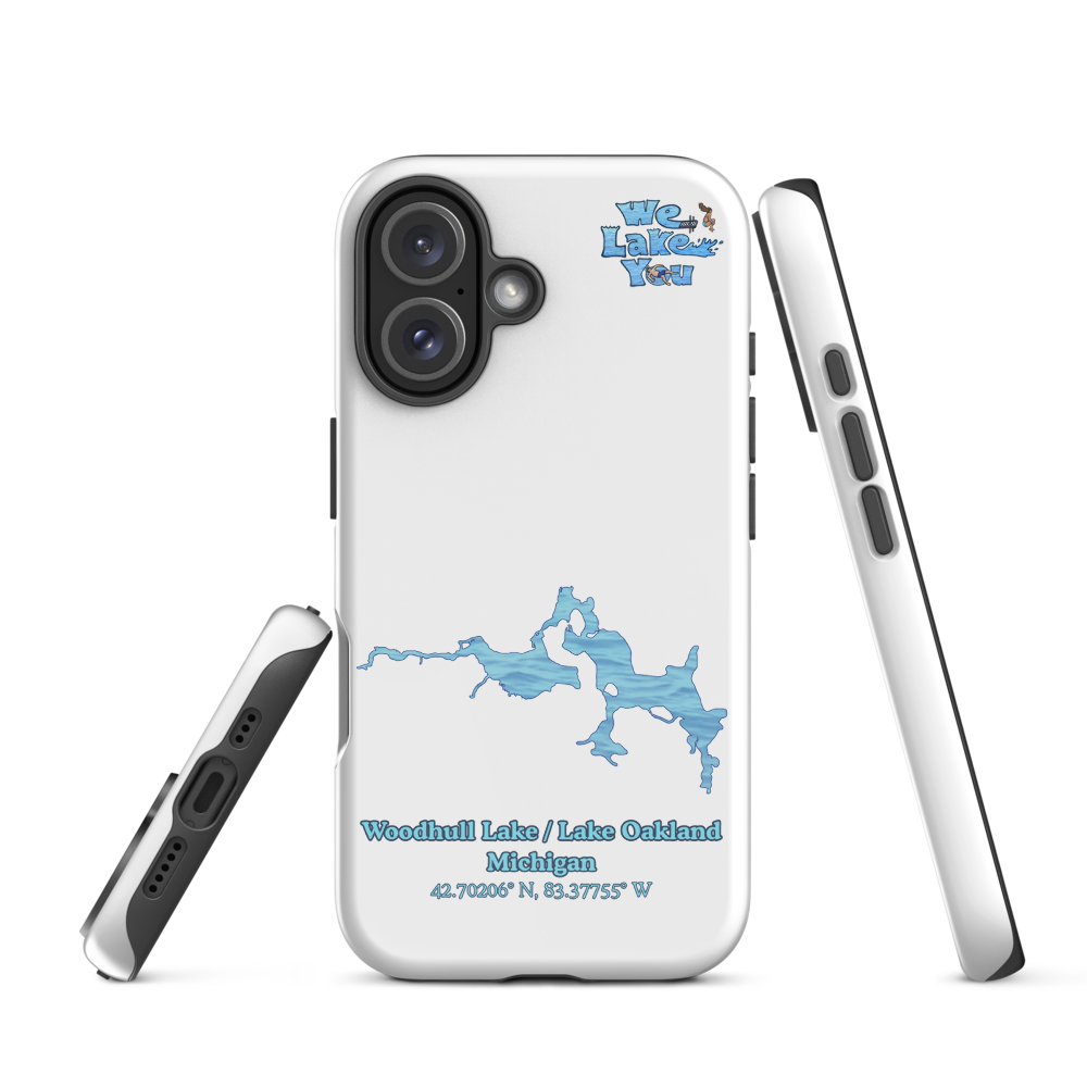 Tough Case for iPhone® 15 and 16 with Woodhull Lake / Lake Oakland