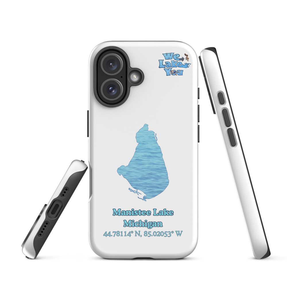 Tough Case for iPhone® 15 and 16 with Manistee Lake