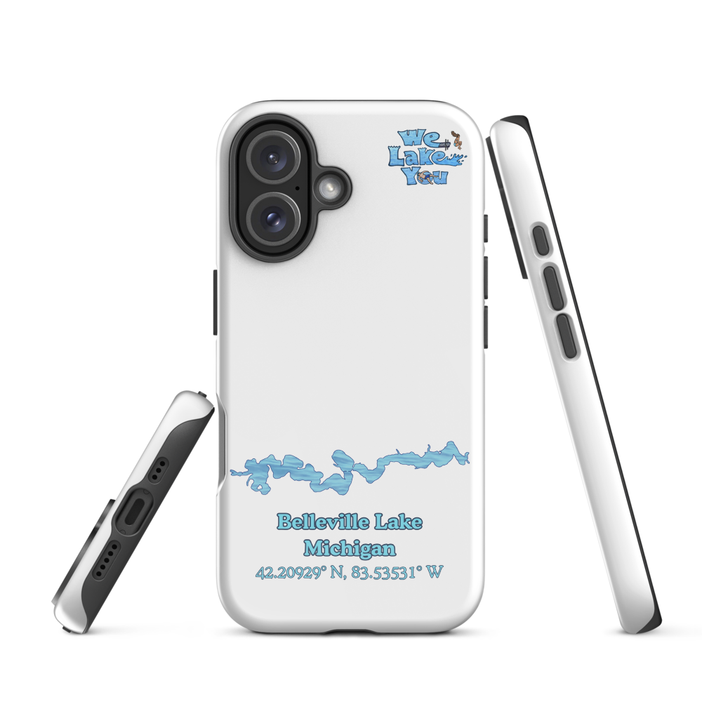 Tough Case for iPhone® 15 and 16 with Belleville Lake