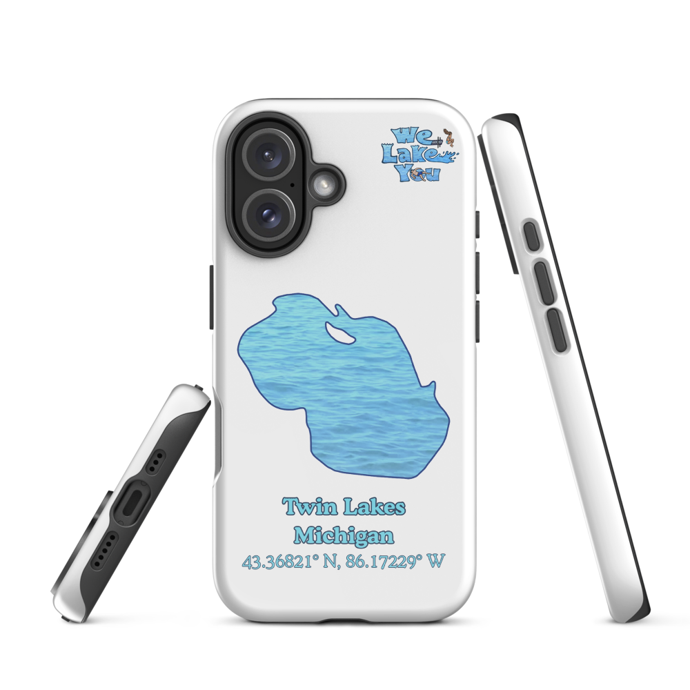 Tough Case for iPhone® 15 and 16 with Twin Lakes