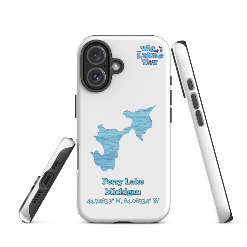 Tough Case for iPhone® 15 and 16 with Perry Lake