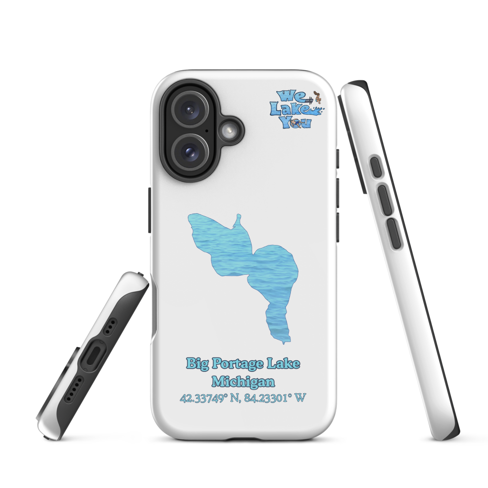Tough Case for iPhone® 15 and 16 with Big Portage Lake