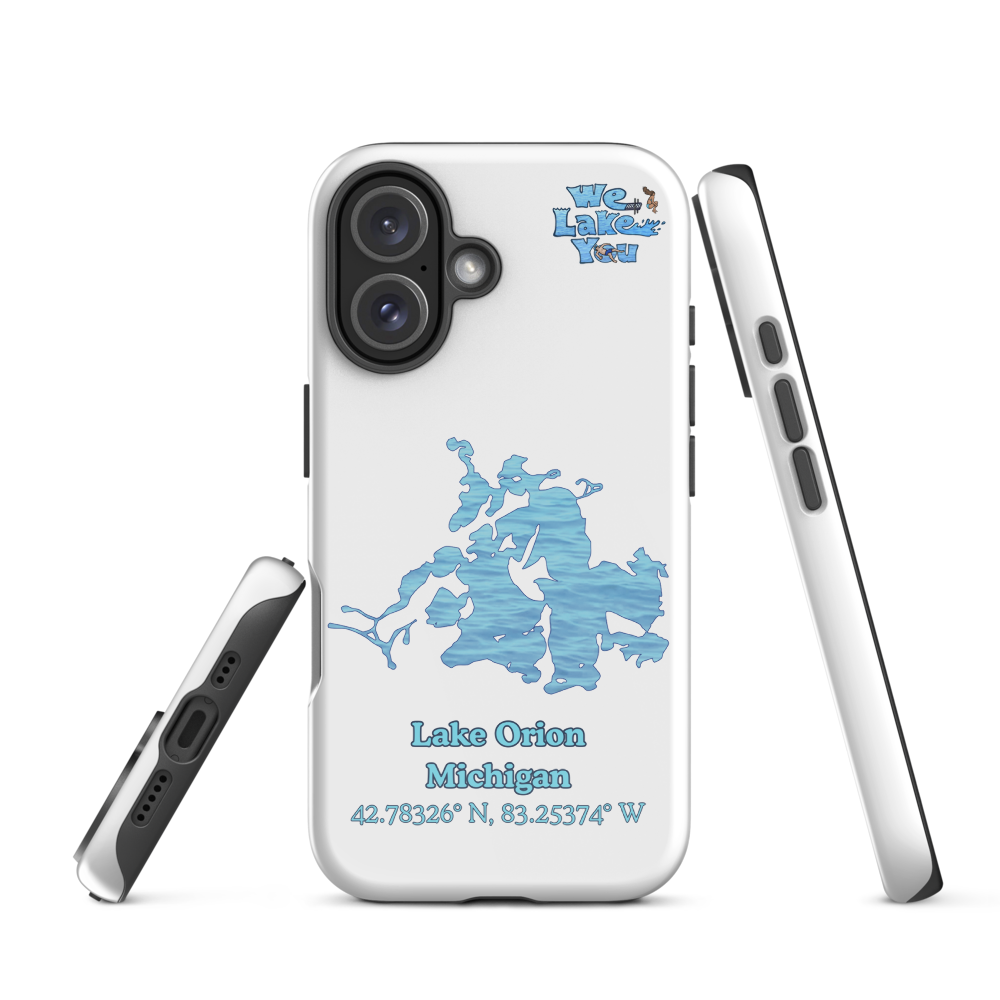 Tough Case for iPhone® 15 and 16 with Lake Orion