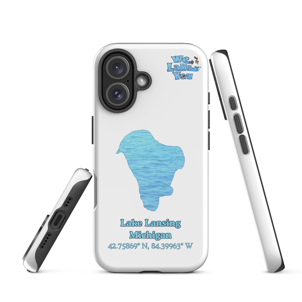 Tough Case for iPhone® 15 and 16 with Lake Lansing