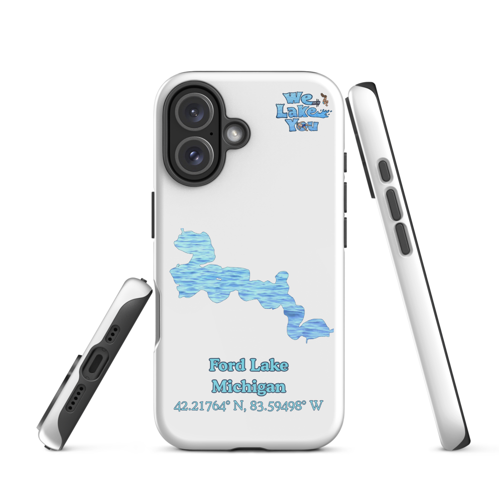 Tough Case for iPhone® 15 and 16 with Ford Lake