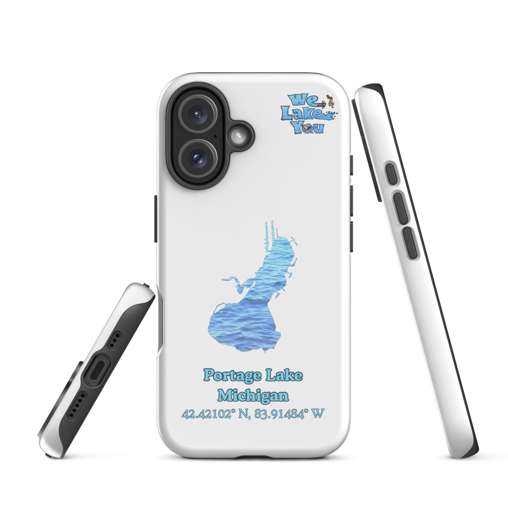 Tough Case for iPhone® 15 and 16 with Portage Lake