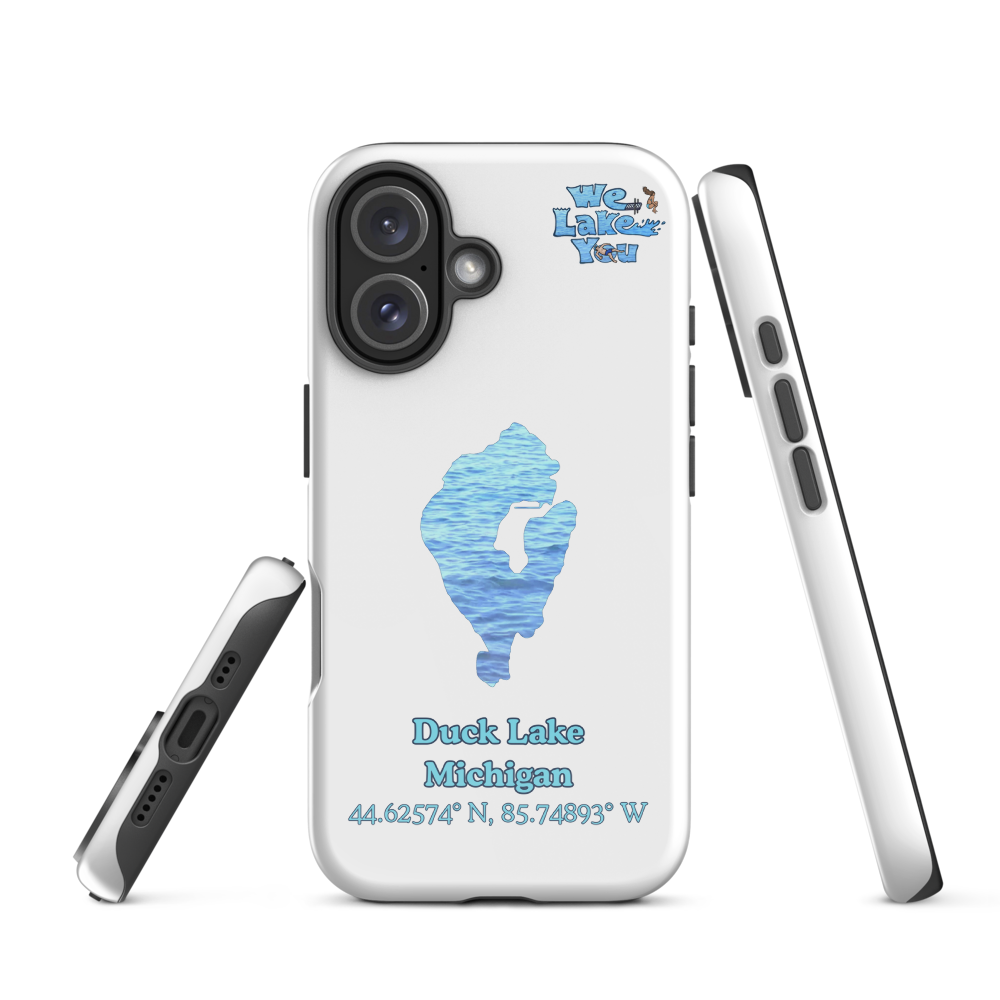 Tough Case for iPhone® 15 and 16 with Duck Lake