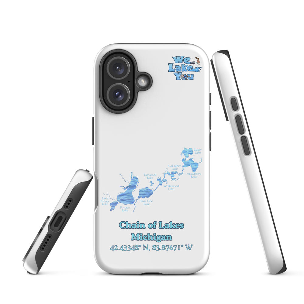 Chain of Lakes iPhone® Tough Case