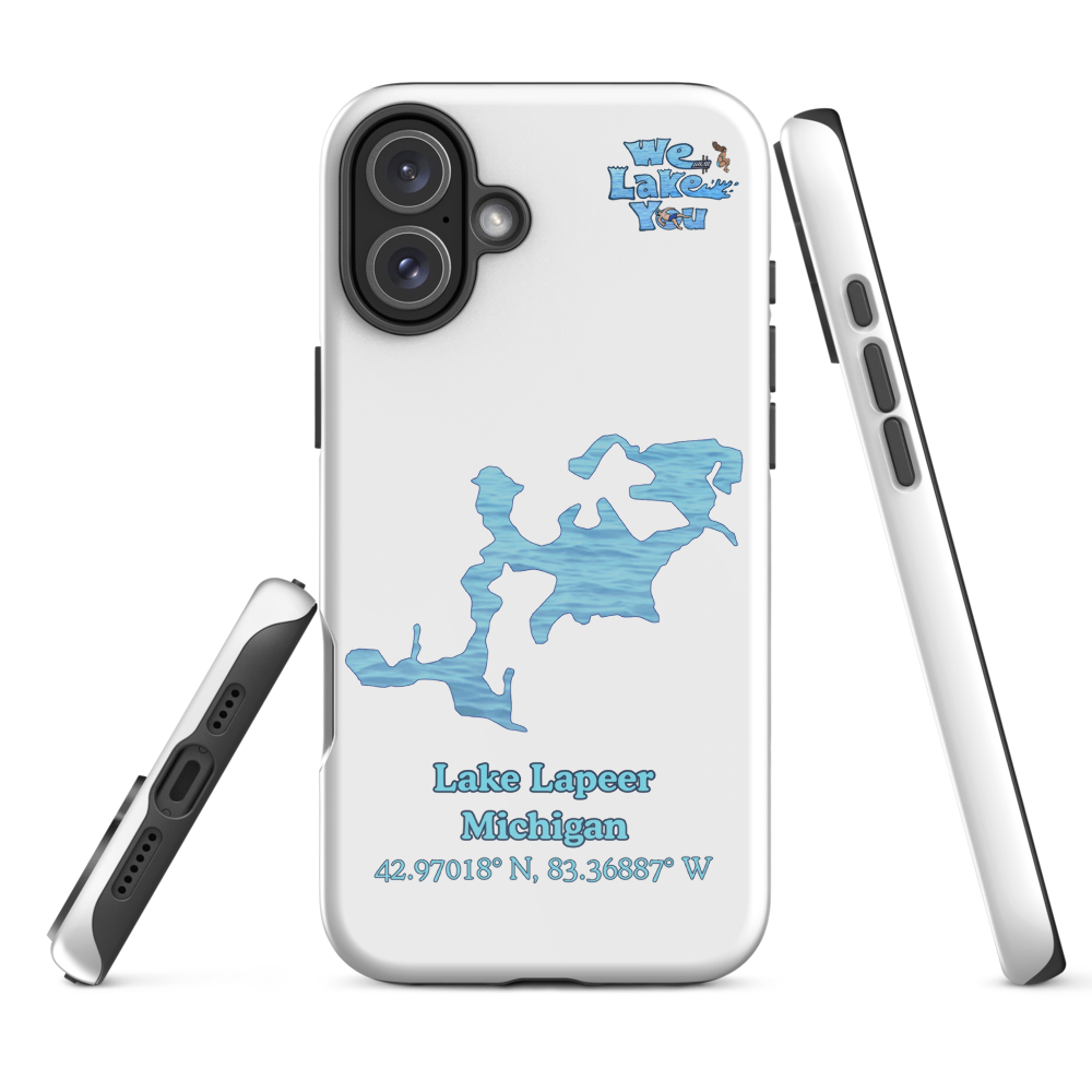 Tough Case for iPhone® 15 and 16 with Lake Lapeer