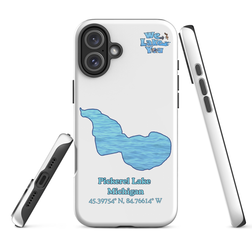Tough Case for iPhone® 15 and 16 with Pickerel Lake
