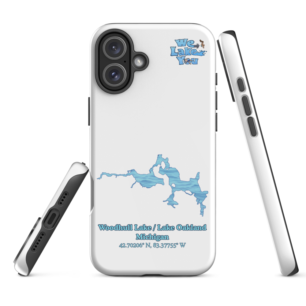 Tough Case for iPhone® 15 and 16 with Woodhull Lake / Lake Oakland