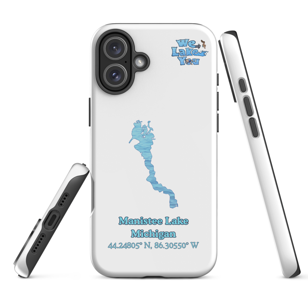 Tough Case for iPhone® 15 and 16 with Manistee Lake