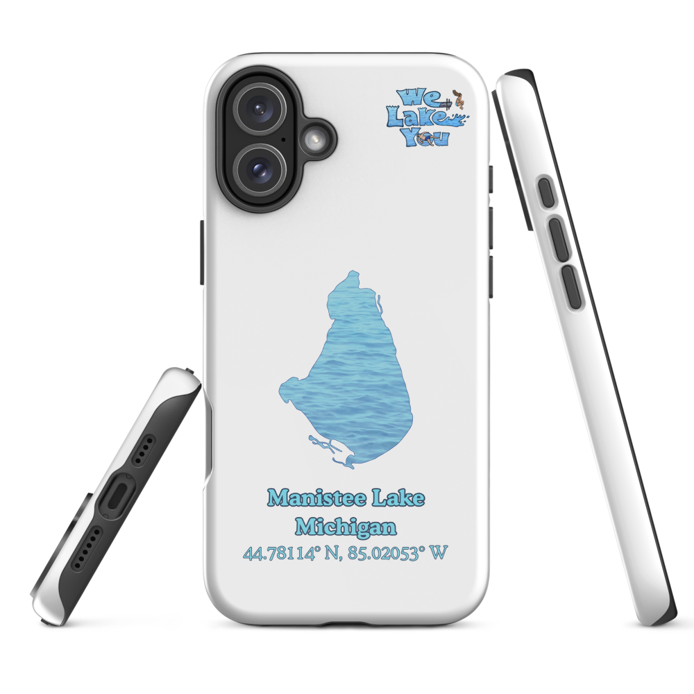 Tough Case for iPhone® 15 and 16 with Manistee Lake