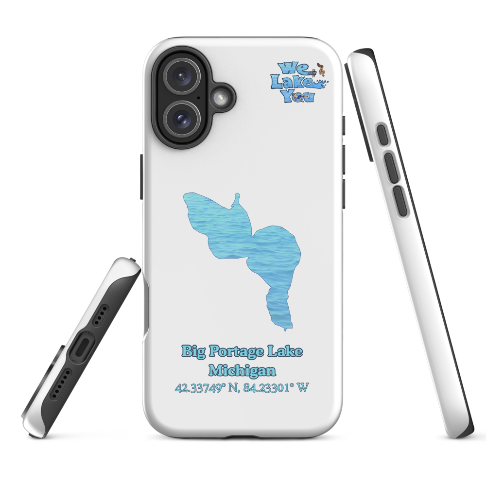 Tough Case for iPhone® 15 and 16 with Big Portage Lake